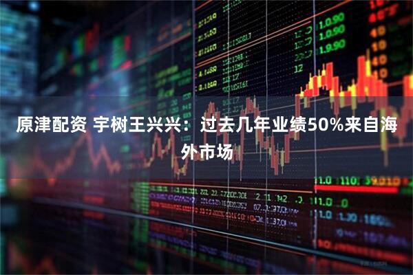 原津配资 宇树王兴兴：过去几年业绩50%来自海外市场