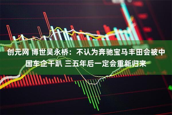 创元网 博世吴永桥:不认为奔驰宝马丰田会被中国车企干趴 三五年后一定会重新归来