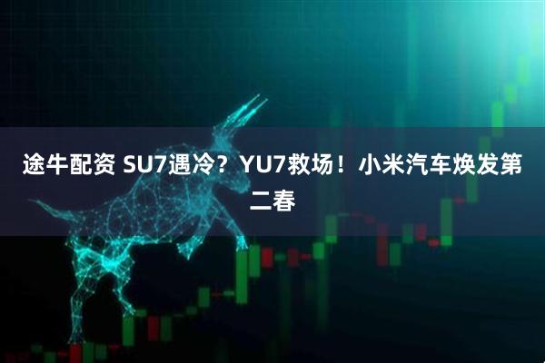 途牛配资 SU7遇冷？YU7救场！小米汽车焕发第二春